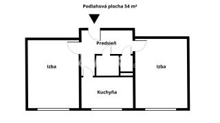  Byty Predaj 2 izbový byt Košice - Sever Národná trieda
