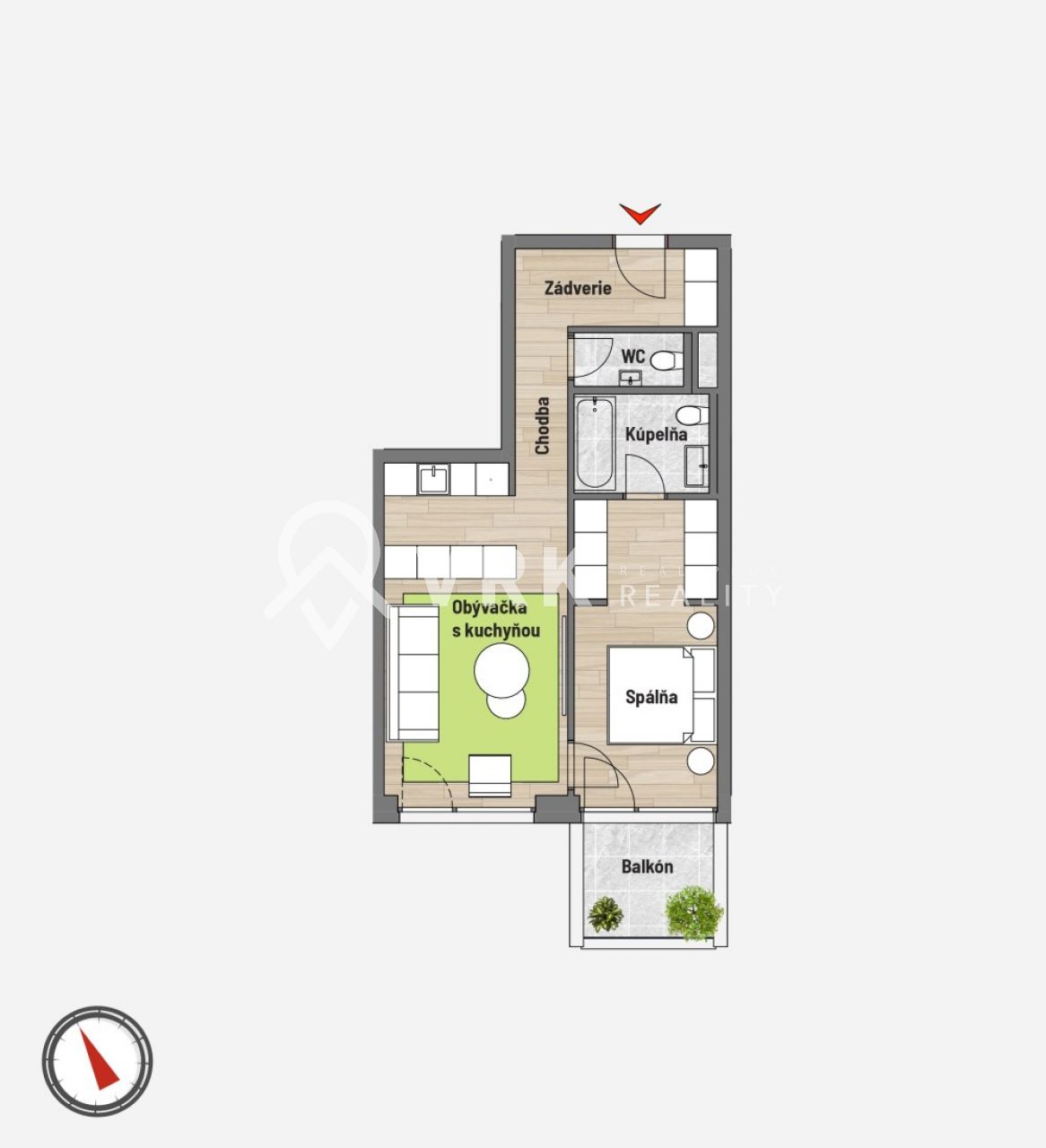 2 IZBOVÝ BYT 02.02, PROJEKT KUKUČINOVA, POPRAD